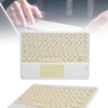 Android ve İOS Uyumlu Bluetooth Klavye Touchpad Slim Kablosuz Wifi Q Klavye
