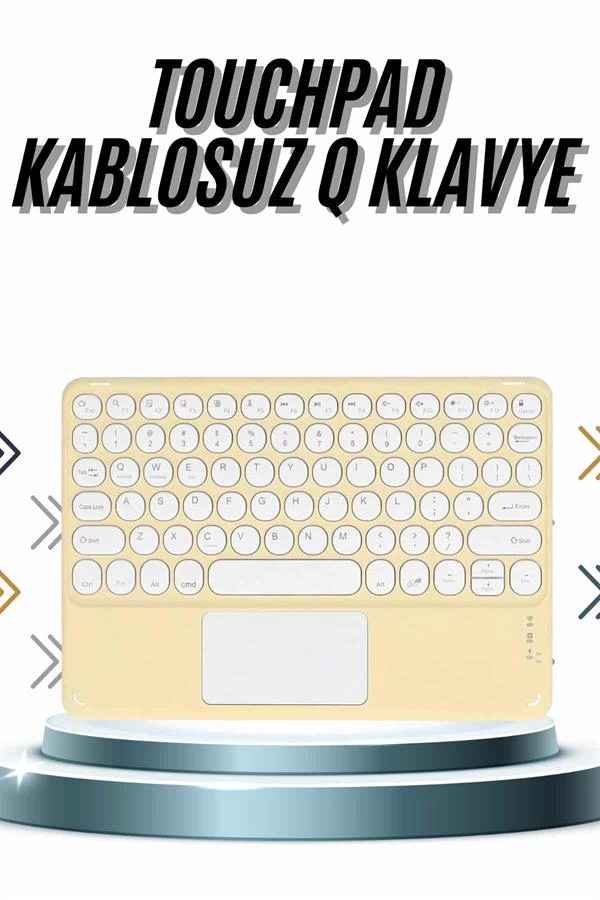 Android Ve Ios Uyumlu Bluetooth Klavye Touchpad Slim Kablosuz Wifi Q Klavye 285767342 Sw600sh900 Android ve İOS Uyumlu Bluetooth Klavye Touchpad Slim Kablosuz Wifi Q Klavye najmaddin.com Kablosuz klavyenizi kolayca bağlamak için şu adımları takip edebilirsiniz:1️⃣ Cihazınızın Bluetooth özelliğini açın.2️⃣ Bluetooth klavyeyi ON konumuna getirin.3️⃣ Fn tuşuna basılı tutun ve C harfine (Connect) basın.4️⃣ Tablet veya telefonunuz "Bluetooth Keyboard" ismini görecektir