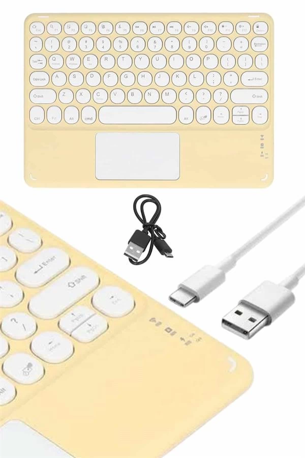Android Ve Ios Uyumlu Bluetooth Klavye Touchpad Slim Kablosuz Wifi Q Klavye 314399410 Sw600sh900 Android ve İOS Uyumlu Bluetooth Klavye Touchpad Slim Kablosuz Wifi Q Klavye najmaddin.com eşleştirmeyi tamamlayın.5️⃣ Bağlantıyı sağladıktan sonra cihazınız klavyeyi otomatik olarak tanıyacaktır.Bu basit adımlarla cihazınızı bir bilgisayar gibi kullanabilir