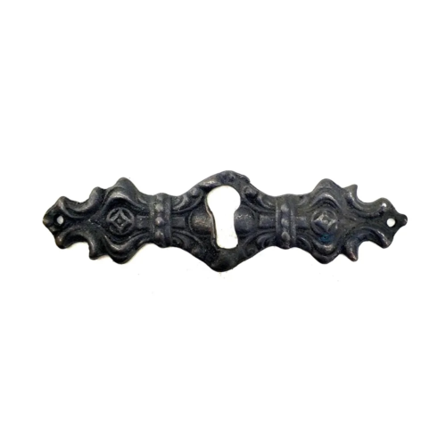 Antika Tarz Dekoratif Pirinç Anahtar Ağızlığı -  28x104mm
