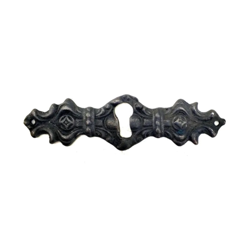 Antika Tarz Dekoratif Pirinç Anahtar Ağızlığı - 28x104mm