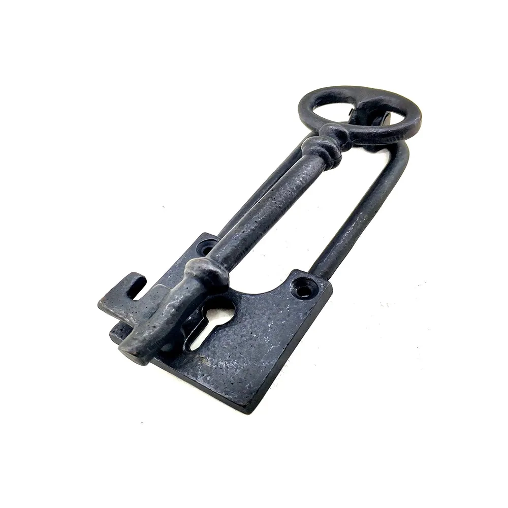 Antika Tarz Dekoratif Pirinç Anahtar Kapı Tokmağı