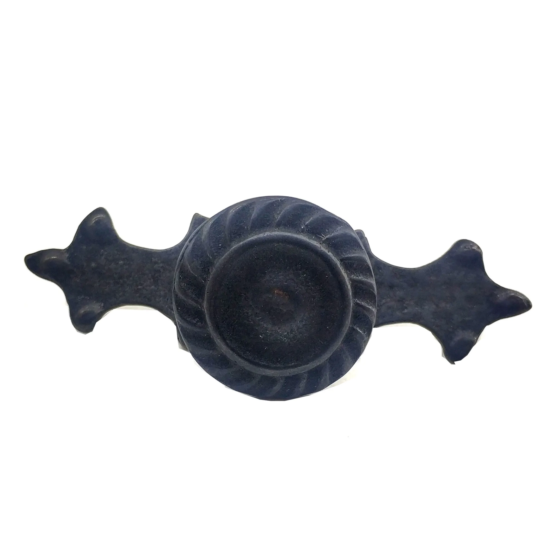 Antika Tarz Dekoratif Pirinç Çizgili Düğme - 35x100 Mm