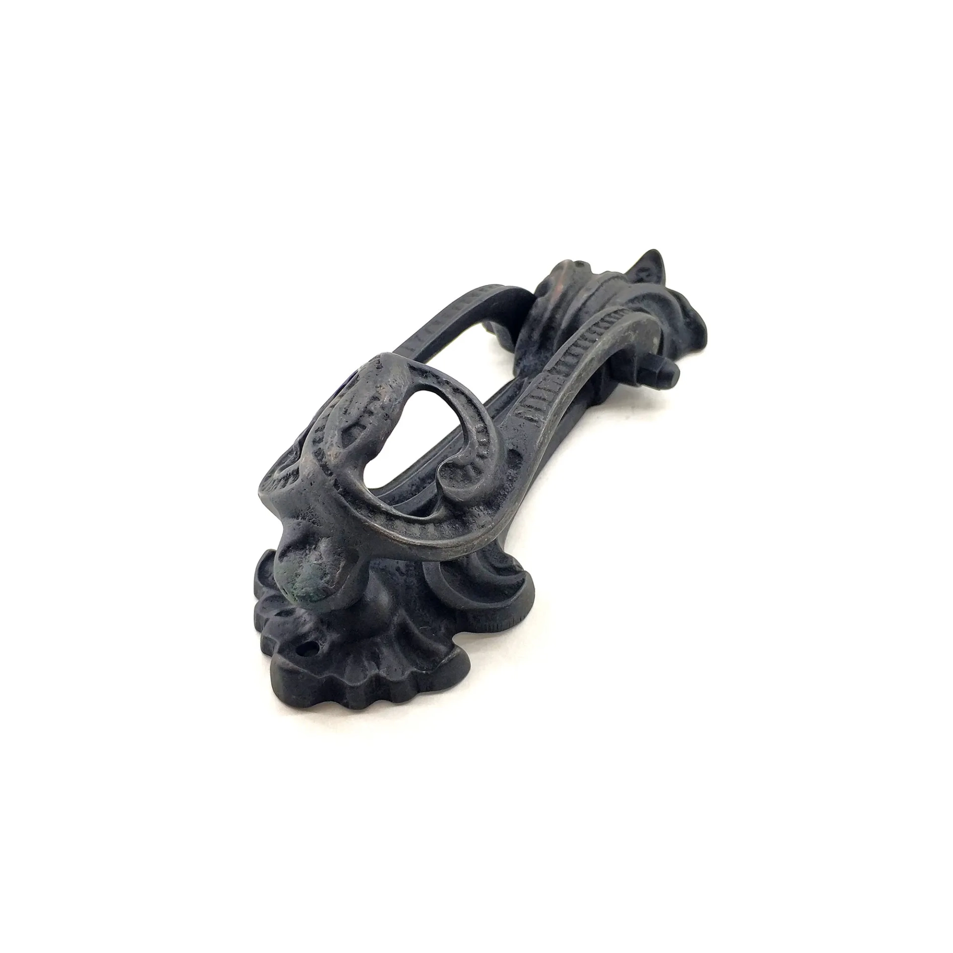 Antika Tarz Dekoratif Pirinç Doğa Kapı Tokmağı