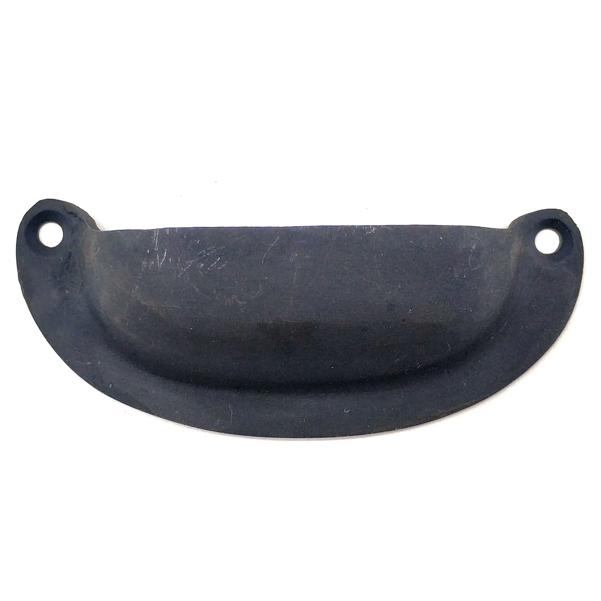 Antika Tarz Dekoratif Pirinç Düz Tas Mobilya Kulbu - 37x87 Mm