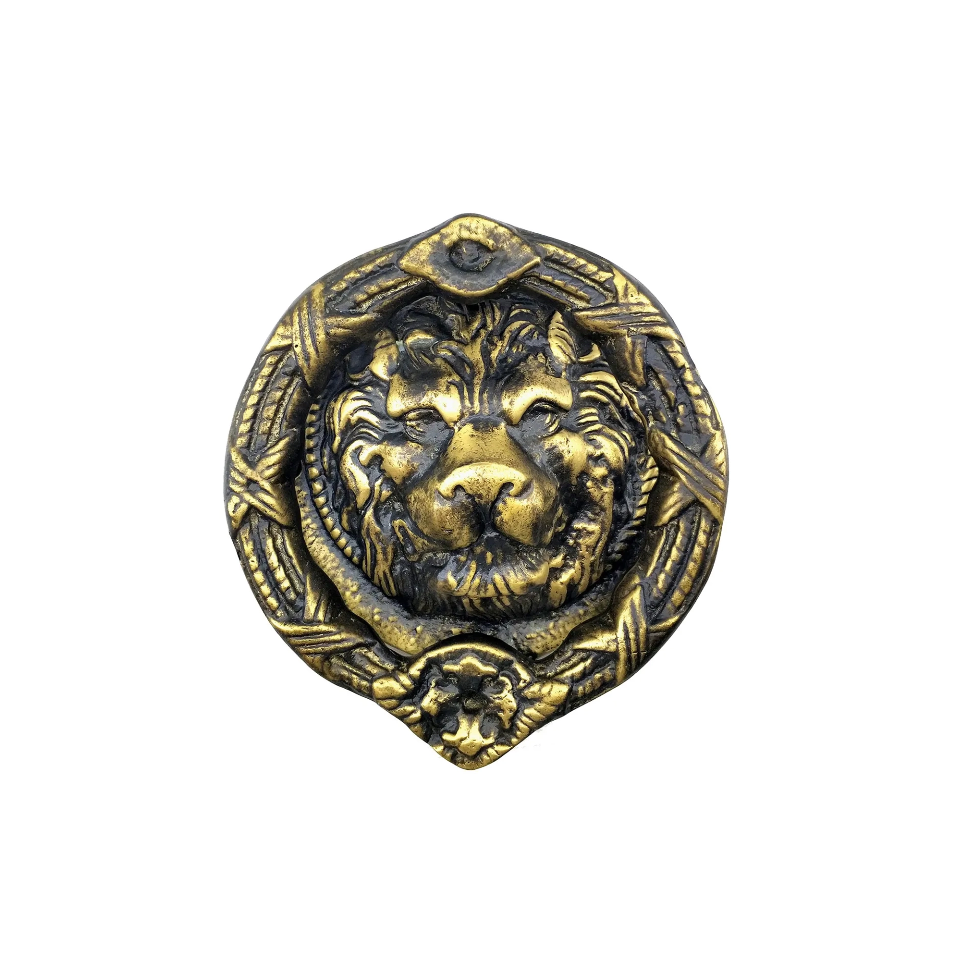 Antika Tarz Dekoratif Pirinç Kapı Tokmağı