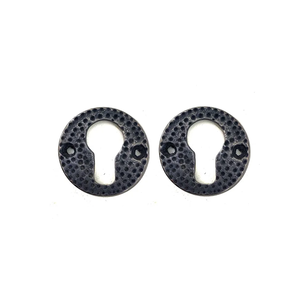 Antika Tarz Dekoratif Pirinç Oda Kilit Rozeti - 49mm