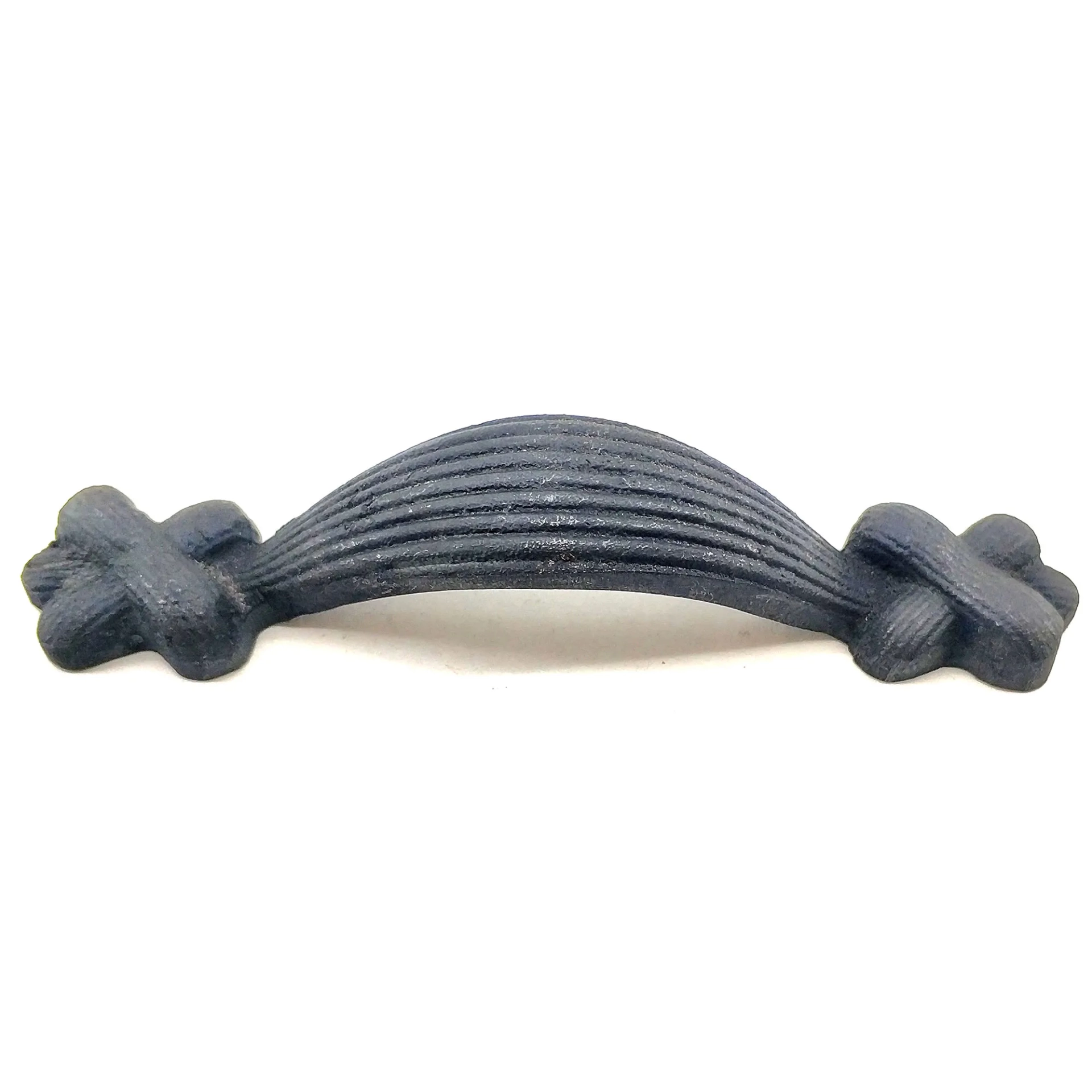 Antika Tarz Dekoratif Pirinç Örgü Mobilya Kulbu - 22x120 Mm