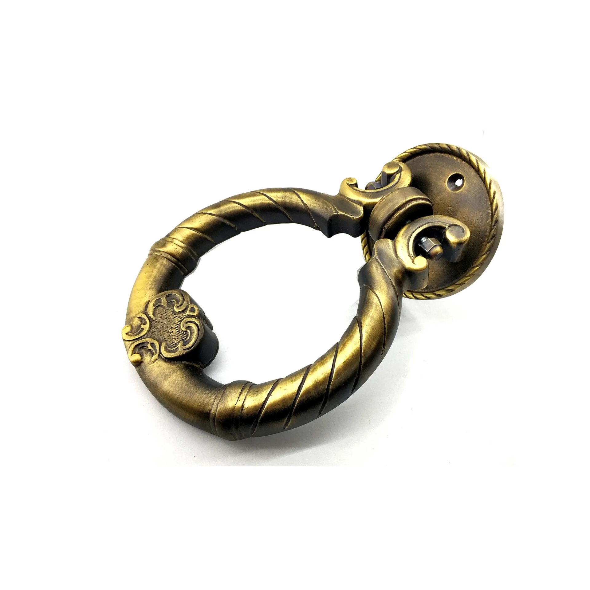 Antika Tarz Dekoratif Pirinç Saray Kapı Tokmağı