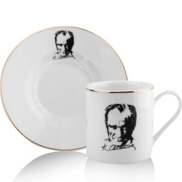 Ataturk Tasarimli Porselen 2 Li Kahve Seti 223781883 Sw600sh600 Atatürk Tasarımlı Porselen 2'li Kahve Seti najmaddin.com Atatürk Tasarımlı Porselen 2'li Kahve Seti