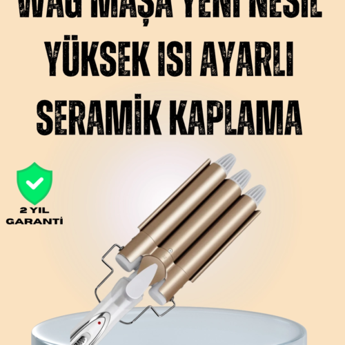 Ayarlanabilir Isılı Bukle Saç Maşası