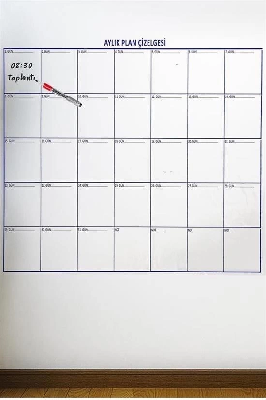 Aylik Planlayici Manyetik Duvar Stickeri Takvim Plan Cizelgesi Urun Boyutlari 110 Cm X 100 Cm 342388248 Sw550sh825 Aylık Planlayıcı Manyetik Duvar Stickerı Takvim Plan Çizelgesi - Ürün Boyutları: 110 cm x 100 cm najmaddin.com Aylık Planlayıcı Manyetik Duvar Stickerı Takvim Plan Çizelgesi - Ürün Boyutları: 110 cm x 100 cm - Görsel 3
