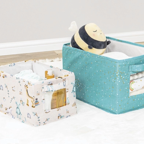 Baby 2'li Pencereli Düzenleyici Çok Amaçlı Organizer Kutu (yeşil)