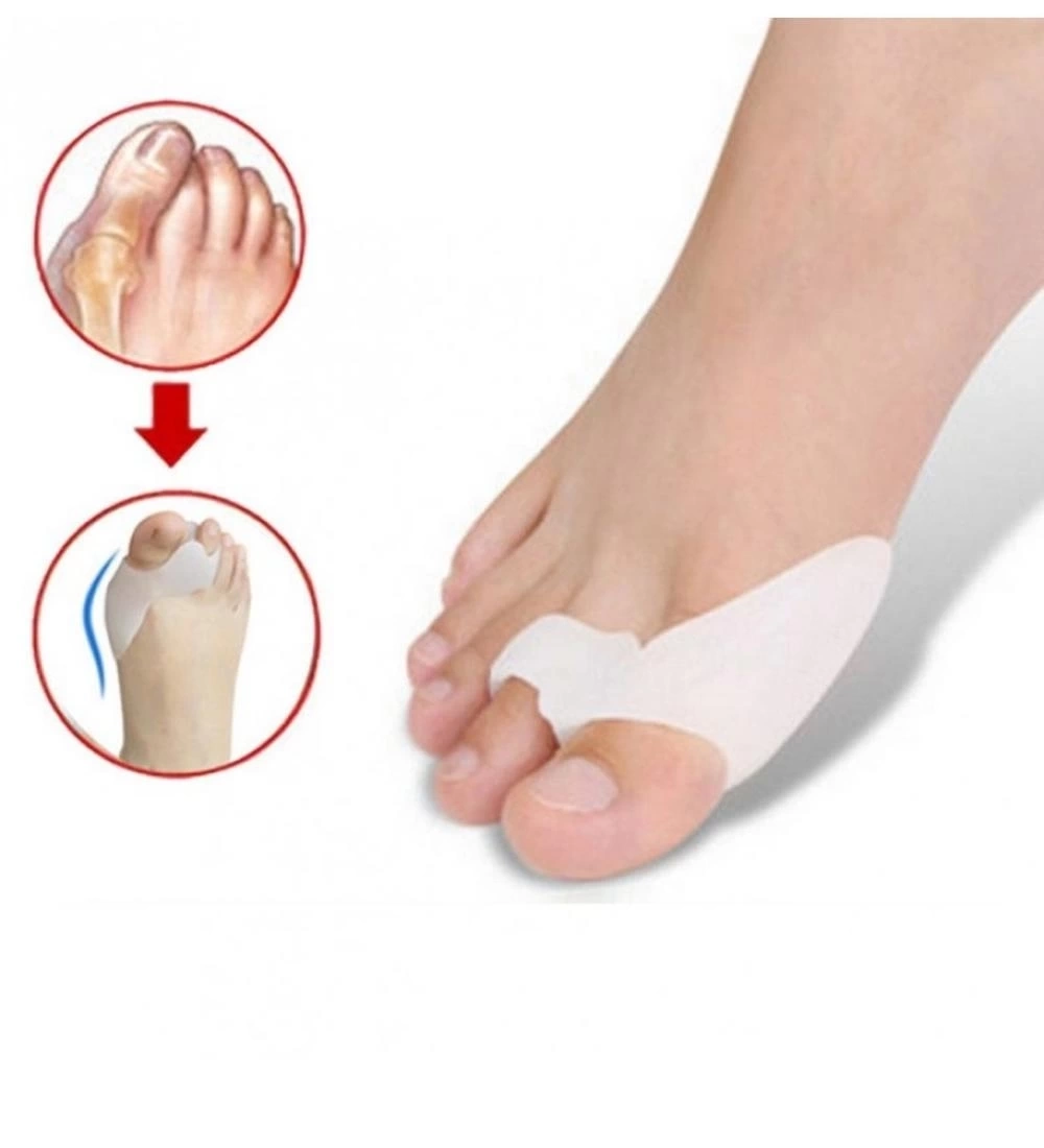 Baş Parmak Bunyon Silikonu Parmak Arası Destek Medikal Silikon Ağrı Azaltmaya Yardımcı - Görsel 2