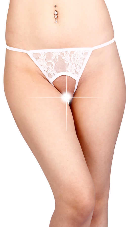 Beyaz Özel Bölgesi Açık Fantazi String TM1163 - Görsel 2