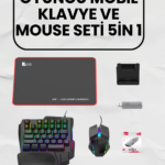 Bluetooth 5.3 Mobil Oyun Aksesuar Seti – PUBG Uyumlu