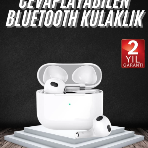 Bluetooth Kulaklık 3. Nesil Ios Android Uyumlu Yeni Nesil Wireless Charge