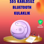 Bluetooth Kulaklık – IPX4 Sertifikalı Suya Dayanıklı Spor Modeli