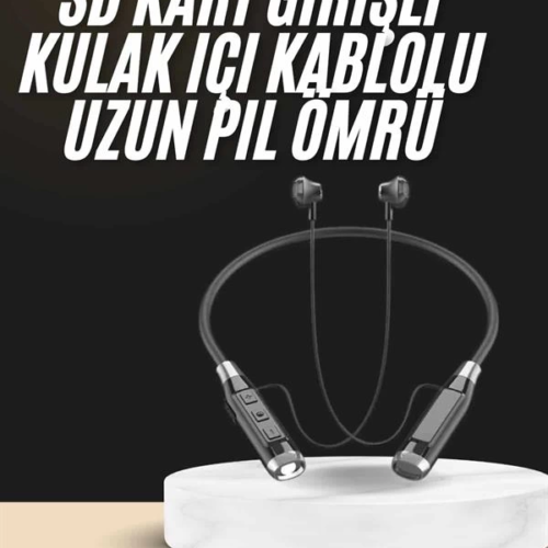 Boyun Bantlı SD Kart Girişli Yüksek Perfomanslı Bluetooth Kulaklık