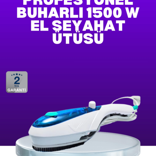 Buharlı Pratik Ütü Seyahat Tipi Kırışıklık Giderici