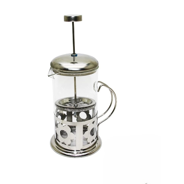 Celik Kulplu Cam French Press 350 Ml 399728864 Sw600sh600 Çelik Kulplu Cam French Press - 350 ml najmaddin.com Çelik Kulplu Cam French Press - 350 ml - Görsel 3