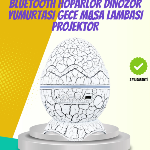 Çocuk Odası İçin Galaxy Projektör + Beyaz Gürültü + Uzaktan Kumandalı