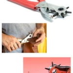 Çok Fonksiyonlu Kemer Delme Pensesi Deri Saat Kayışı Kemer Için Kullanışlı Delik Açma Aracı