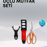 Çok Fonksiyonlu Mutfak Makas Seti – 3 Makas
