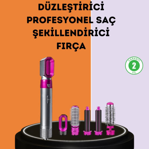 Çok Fonksiyonlu Saç Kurutma ve Şekillendirme Makinesi 5 Başlık