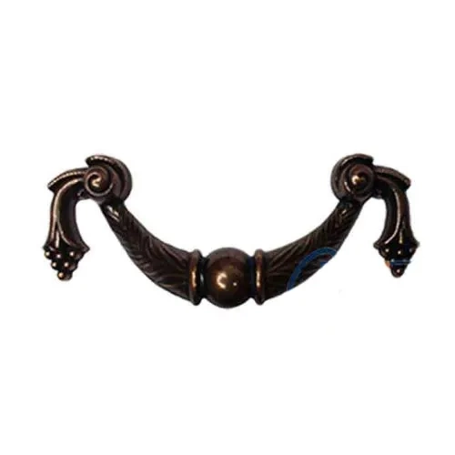 Dekoratif Zamak Üzümlü Kulp - 64mm