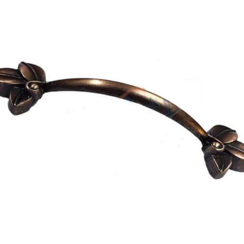 Eco Lounge Dekoratif Zamak Yaprak Kulp - 96mm