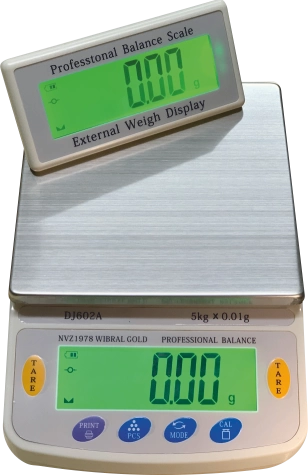 Diamond Dijital Ekran Hassas Çift Ekran Tartı Terazi Nvz-1978 (5 Kg-0.01)