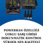 Dijital Göstergeli Bluetooth Kulaklık ve Bildirim Görebilen Akıllı Saat Alarm ve Titreşim