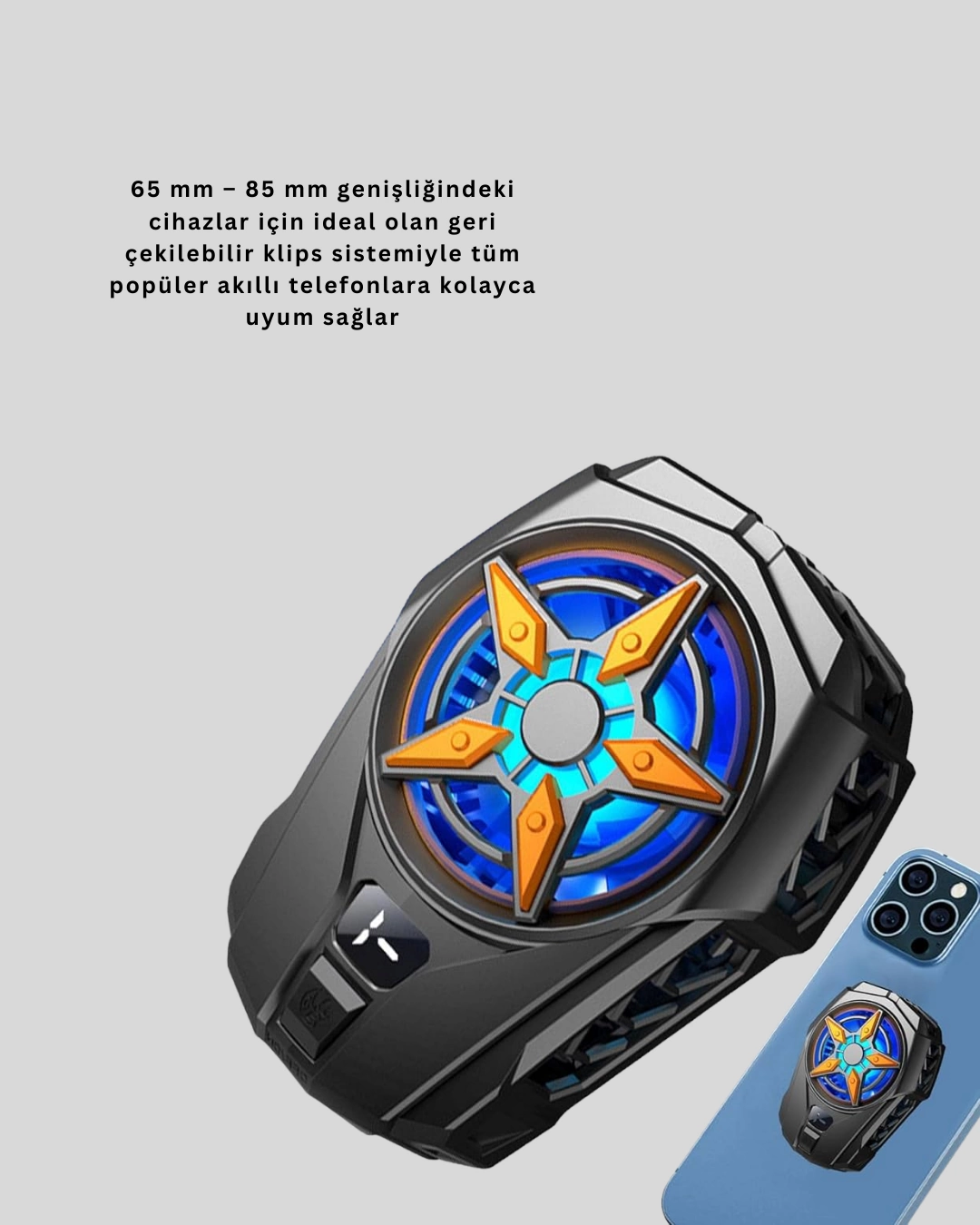 Dijital Gostergeli Evrensel Telefon Sogutma Fani 396496515 Sw1080sh1350 700x875 Dijital Göstergeli Evrensel Telefon Soğutma Fanı najmaddin.com oyun ve yoğun kullanım senaryoları için idealdir. Yarı iletken soğutma teknolojisiyle ısıyı hızla dağıtır
