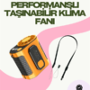 Dijital Göstergeli Turbo Taşınabilir Fan – USB Type-C