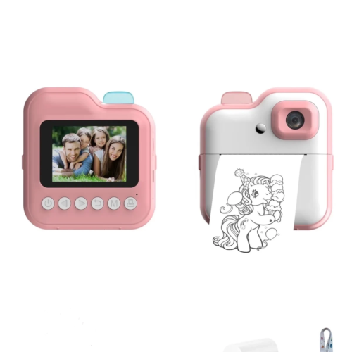 Dijital Video Kayıt Fotoğraf Çocuk Kamerası Anlık Termal Resim Kağıt Baskılı