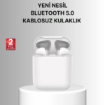 Dokunmatik Kontrollü 2. Nesil Bluetooth 5.0 Uzun Pil Ömürlü Kulaklık