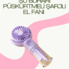 Dönen Su Sisli El Fanı – 4 Kademeli Rüzgar