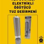 Elektrikli Baharat Öğütme Cihazı Ergonomik Şeffaf Gövde