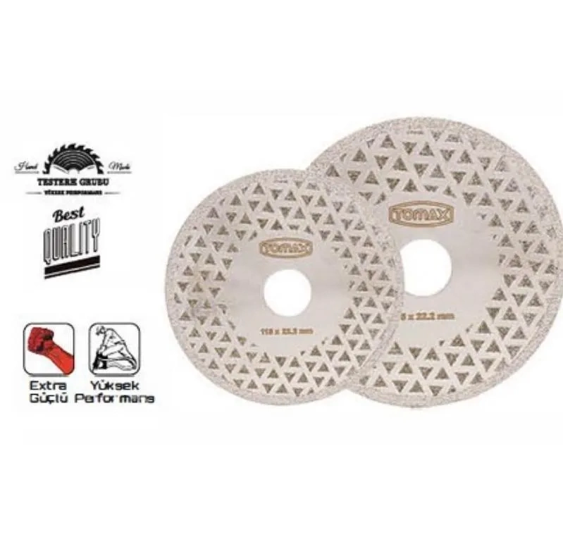 Elektrolize Elmas Kesici Flanşlı Disk - 180 Mm