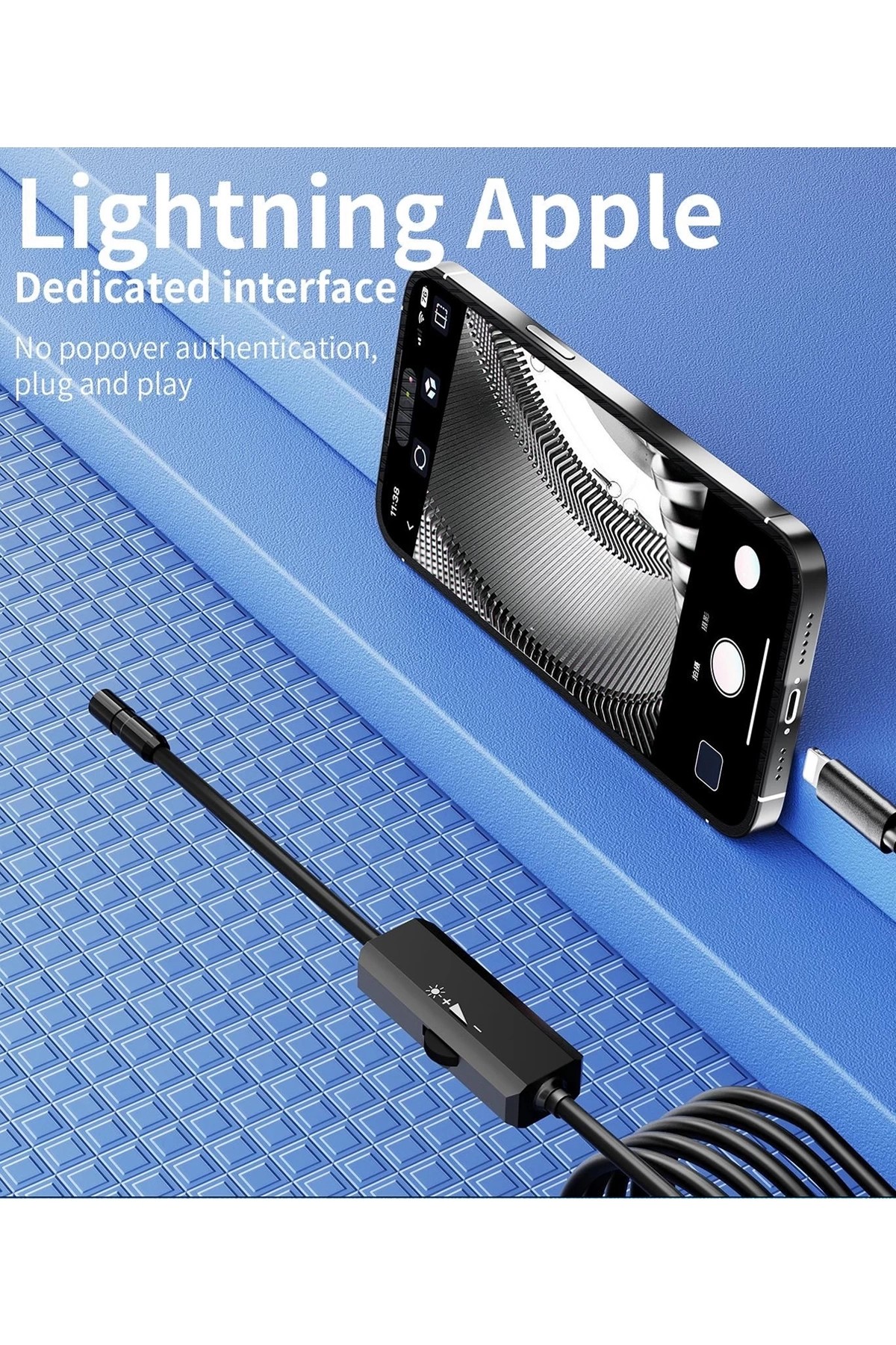 Endoskop Yilan Video Kamera Ios Uyumlu Ledli 10 Metre 7 Mm Sert Kablo 2mp Full Hd 436506461 Sw1200sh1800 700x1050 Endoskop Yılan Video Kamera İos Uyumlu Led’li 10 Metre 7 Mm Sert Kablo 2mp Full Hd najmaddin.com Endoskop Yılan Video Kamera İos Uyumlu Led’li 10 Metre 7 Mm Sert Kablo 2mp Full Hd - Görsel 4