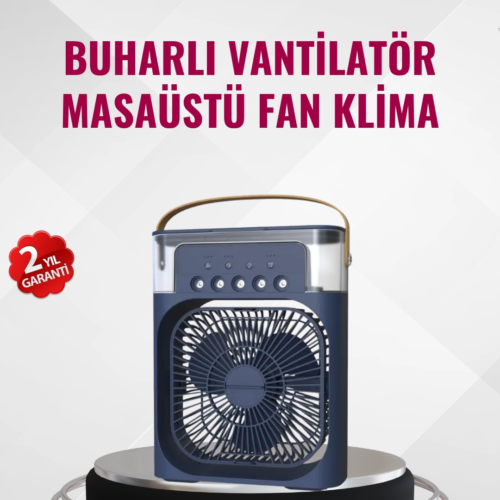 Enerji Tasarruflu Sessiz Çalışan Taşınabilir Soğutma Fanı