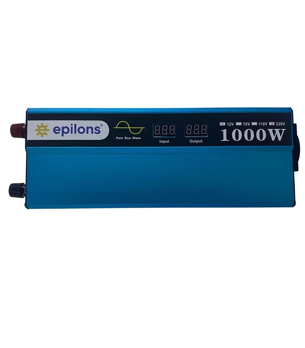 Epilons 12v 1000w Tam Sinus İnverter (220v Çevirici) - Taşınabilir Güç Kaynağı - Görsel 3