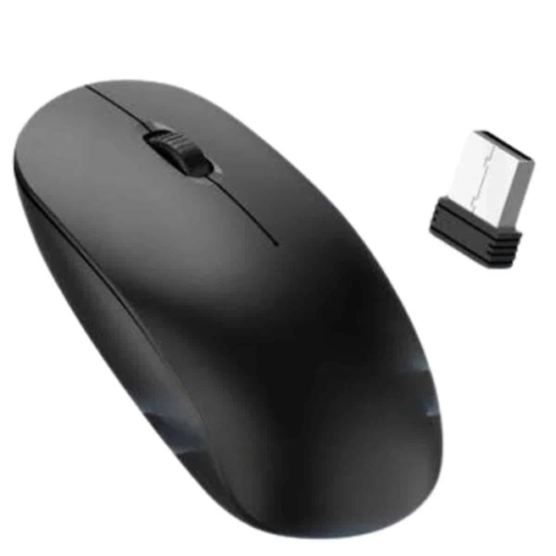 Ergonomik Tasarım Kablosuz Siyah Mouse Hassas Uzun Ömürlü