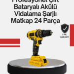 Ergonomik Tasarımlı 12V Matkap | 2 Vitesli