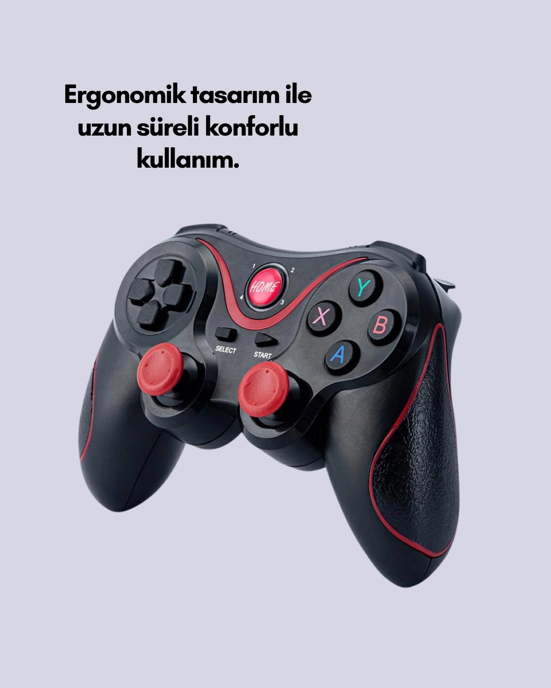 Ergonomik Tasarimli Cok Yonlu Wireless Gamepad 386471633 Sw1080sh1350 700x875 Ergonomik Tasarımlı Çok Yönlü Wireless Gamepad najmaddin.com ABS malzeme kullanılarak üretilmiş olup hem şık hem de dayanıklı bir yapıya sahiptir. Uzun süreli kullanım için tasarlanan sağlam gövde