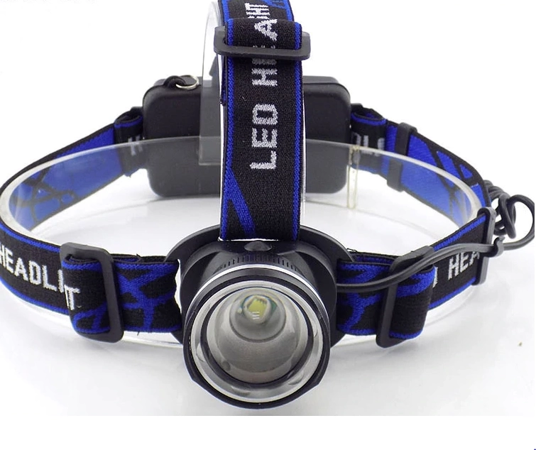 F-823 Xlm T6 Led Su Geçirmez Şarjlı Kafa Lambası - Görsel 3