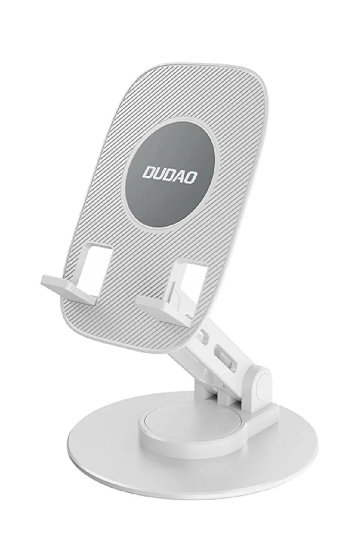 F17s Masaüstü Telefon Tutucu Döner Tabanı Alüminyum Paslanmaz Çelik Katlanabilir