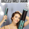 Fön Tarak Saç Düzleştirici Üflemeli Fön Makinesi Sıkı Dişli Taşınabilir