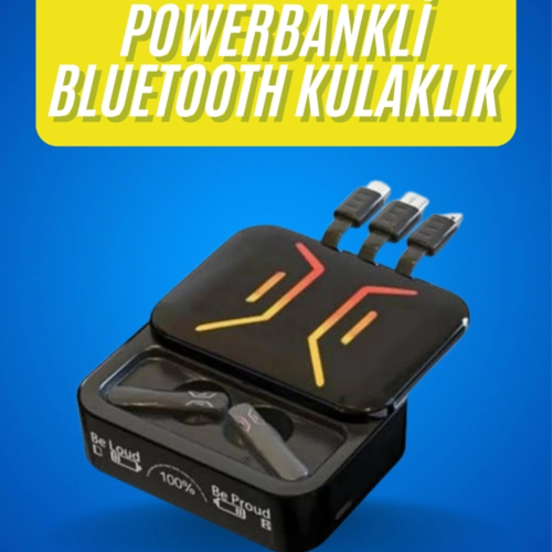 Gaming Bluetooth Kulaklık Dahili Powerbank Kablolu Düşük Gecikmeli Bluetooth 5.2